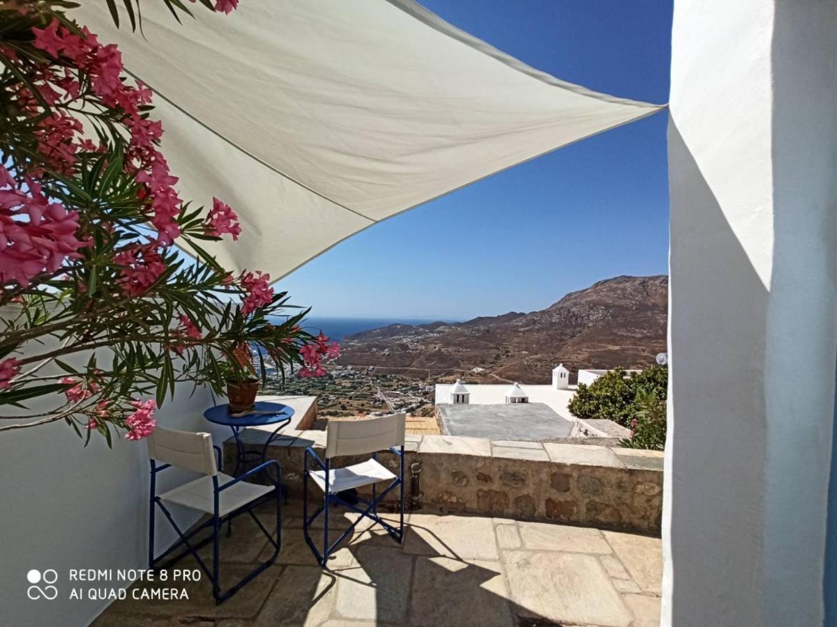 Traditional Stone House With Breathtaking View Serifos Town Екстер'єр фото